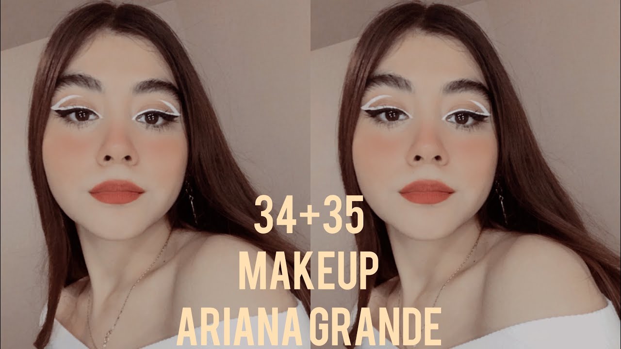 DELINEADO BLANCO🤍 Makeup 34+35 Ariana Grande.