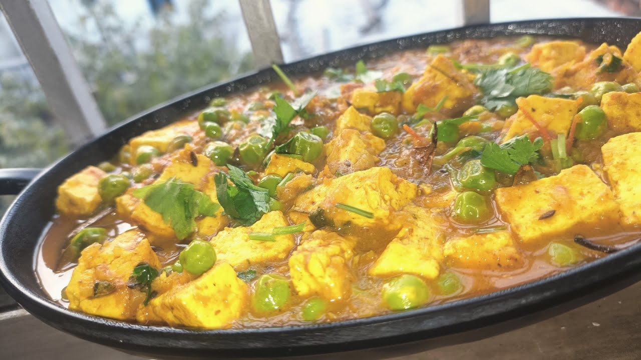 Creamy Matar paneer 😋😋 Valentine's week m apne partner ko khush karne ke liye best dish 😘😘 #lovers
