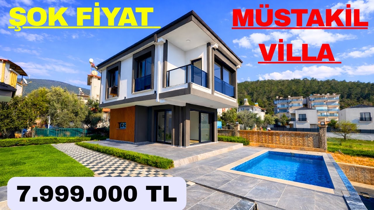 📌📌KELEPİR FİYAT📌📌 BU FİYATA BAŞKA BULUNMAZ MÜSTAKİL HAVUZLU 3+1 SIFIR VİLLA KAÇIRMAYIN ÜZÜLÜRSÜNÜZ⚠️