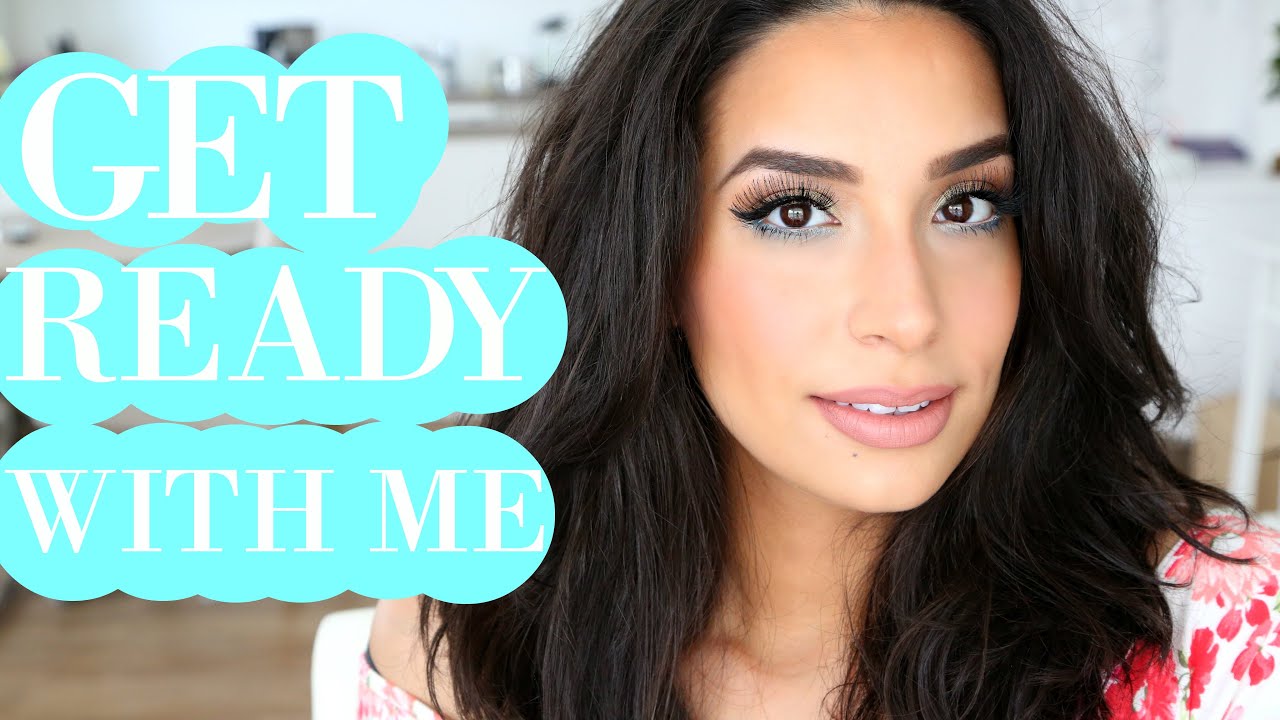GET READY WITH ME: Fresh Glowy Skin & Big Eyes | Spring Look