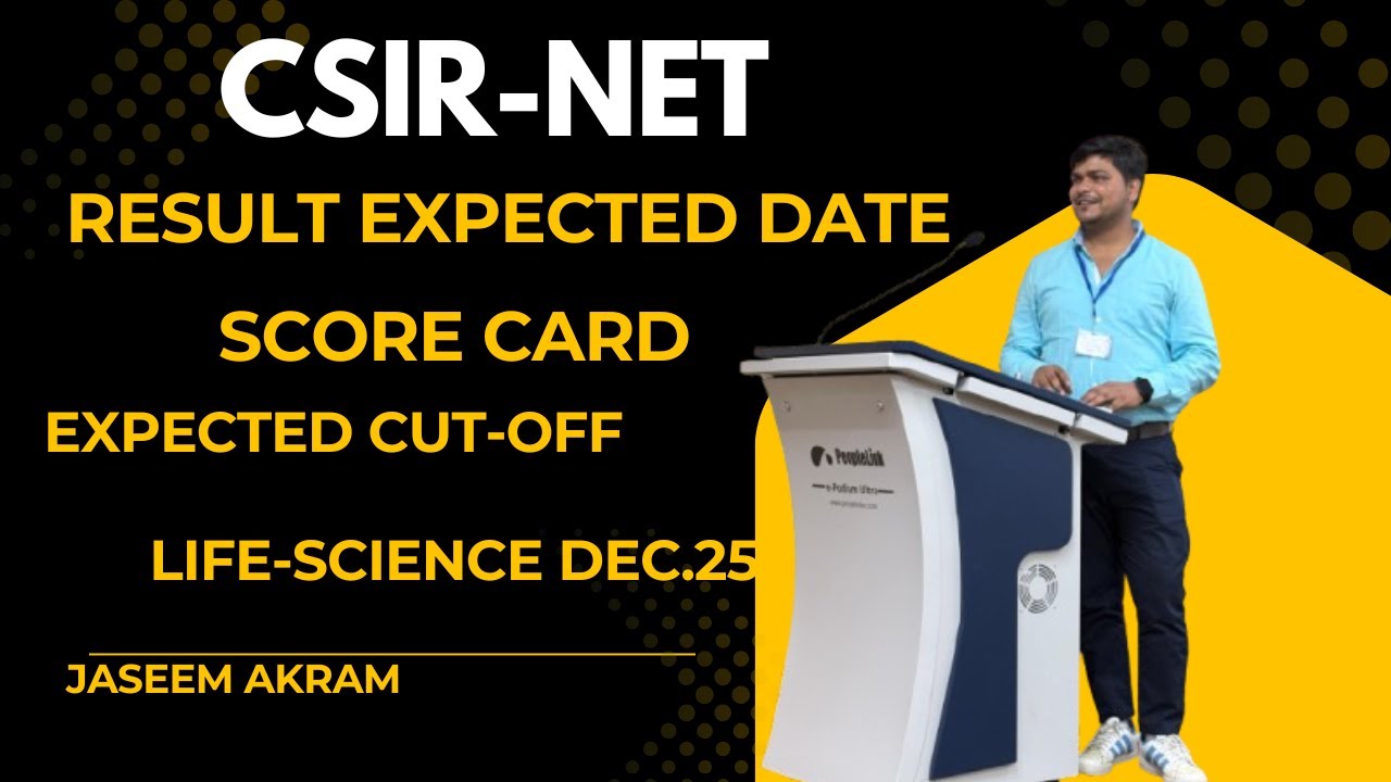 #cutoff CSIR UGC NET LIFE-SCIENCE EXPECTED CUT-OFF I CSIR NET EXPECTED DATE FOR SCORE CARD & RESULT.