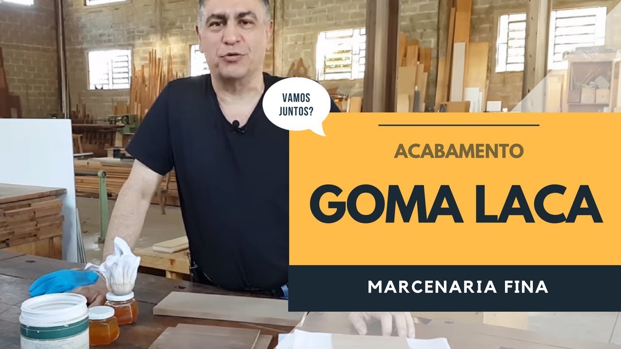 Acabamento: Usando a  Goma Laca