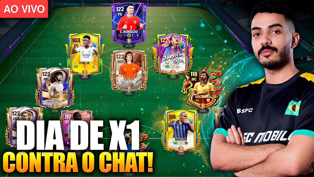 BOSS VS CHAT: 🚨 O X1 MAIS ESPERADO COM O NOVO TIME!