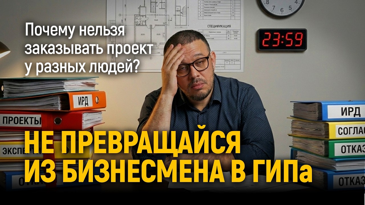 Почему нельзя заказывать проект у разных исполнителей?
