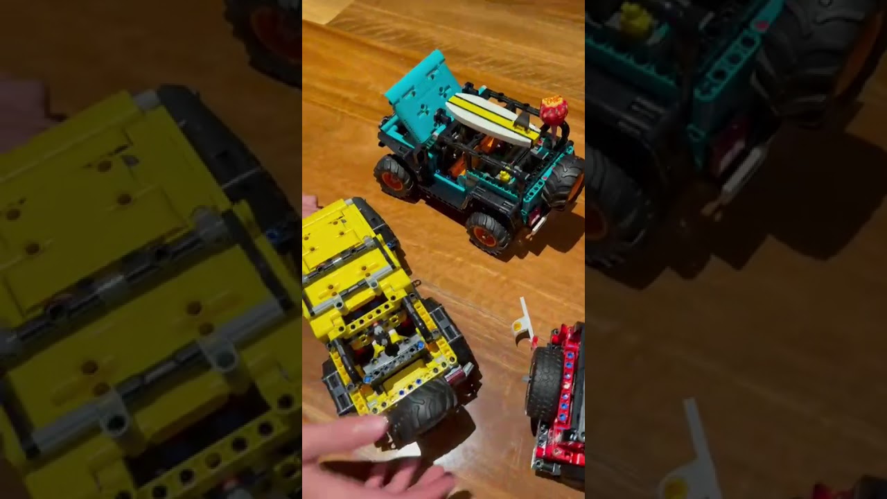 42227 Lego Technic Jeep Wrangler Rubicon   Improved beauty？