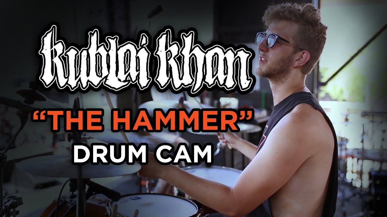 Kublai Khan | The Hammer | Drum Cam (LIVE)