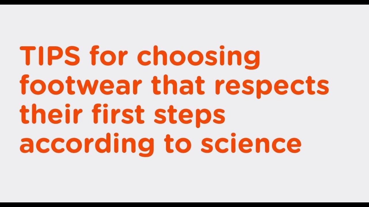 Biomecanics, respectful children's footwear.