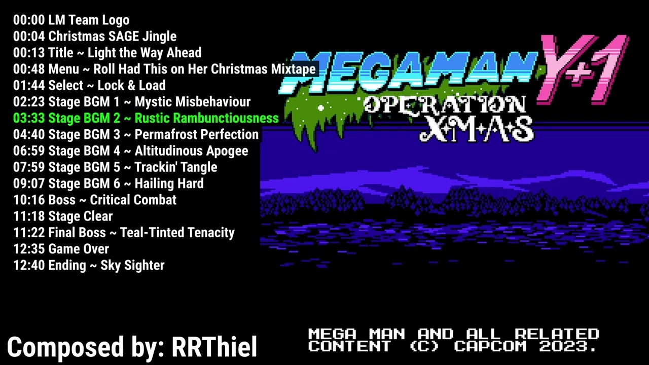 Mega Man Y+1: Operation X.M.A.S. Full Soundtrack