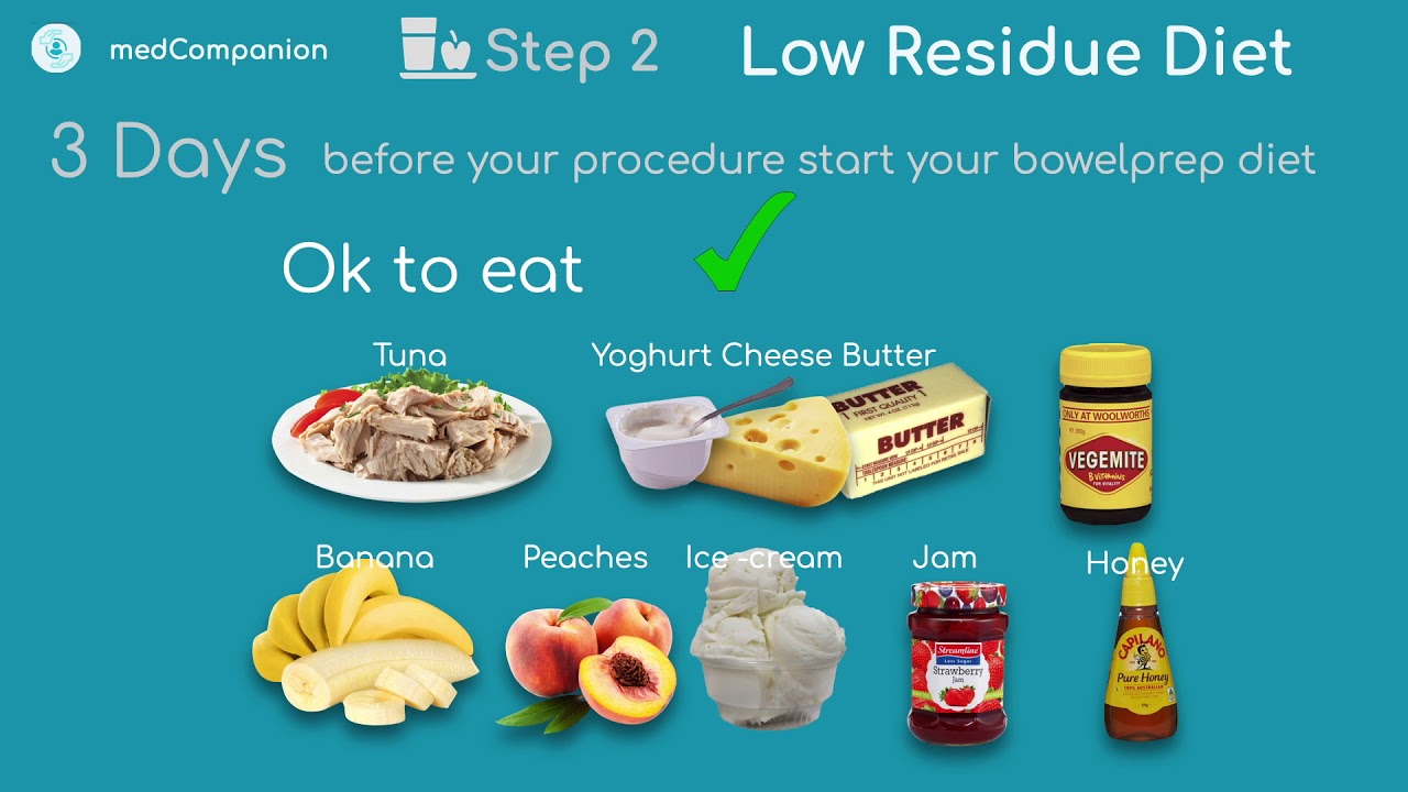 Bowel Preparation and Diet
