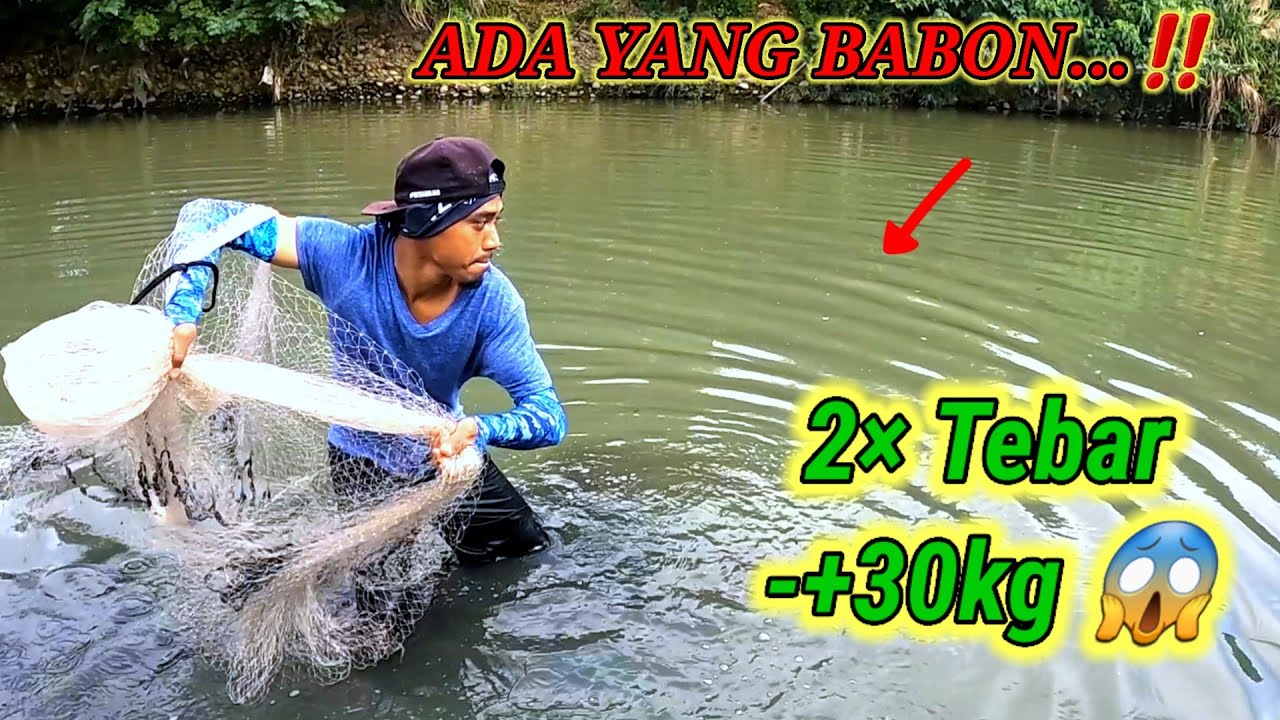 EDIAN..!!JALA IKAN DISUNGAI HASILNYA SANGAT MENGEJUTKAN/net fishing