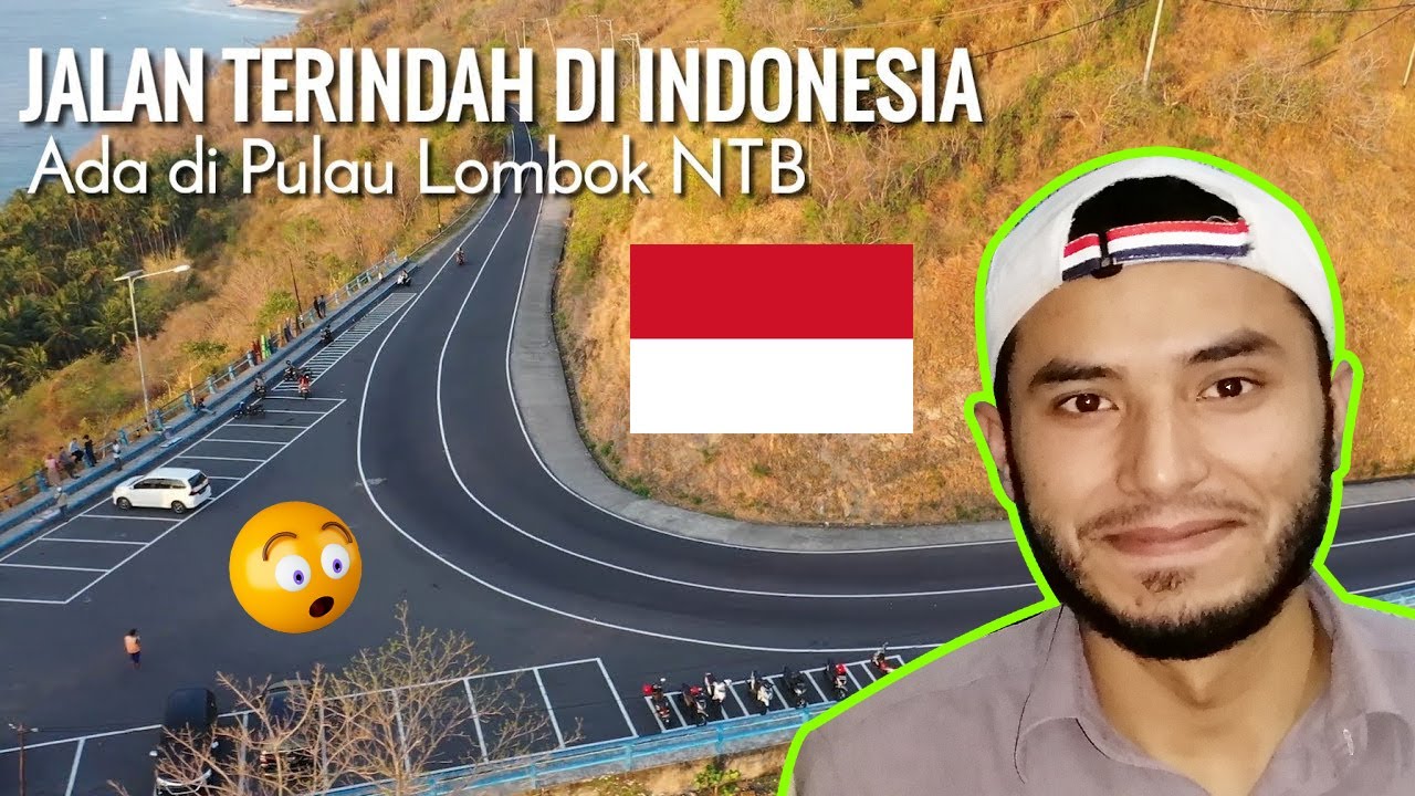 REACTION to Jalan Terindah di Indonesia ada di Pulau Lombok Jalan Raya di Perbukitan dan Tepi Pantai