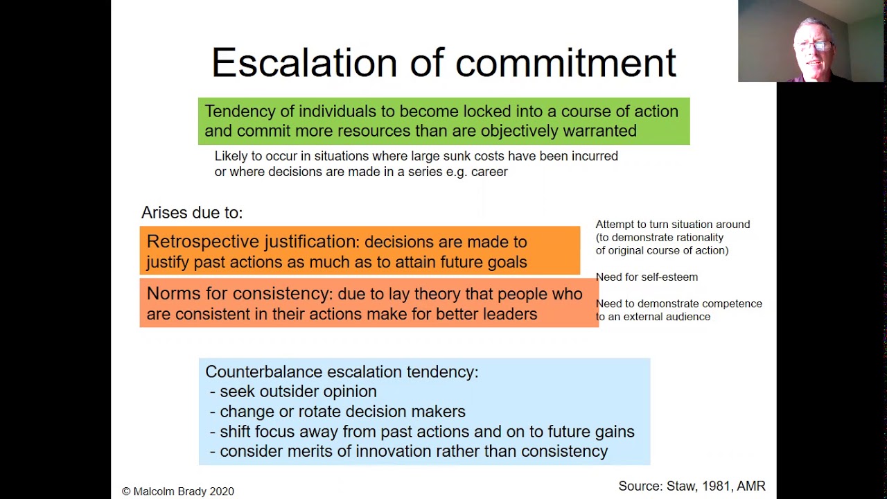 Strategic decisions and when they can go wrong