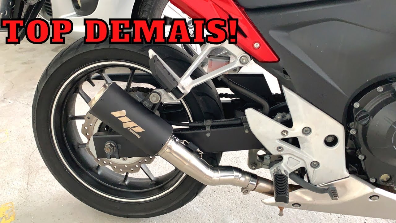 Novo escape para a CB 500F (HP RACING)!!  - ACOSTA GARAGE
