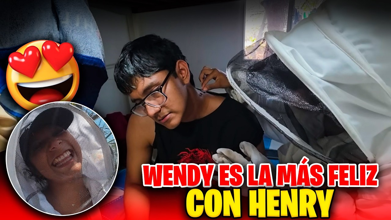 Wendy anda alegre porque ya anda hablando con Henry nuevamente