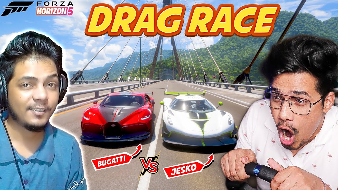 ULTIMATE SUPER CARS DRAG RACE @AnshuBisht  CAR VS @AnmolgameX CAR | FORZA HORIZON 5