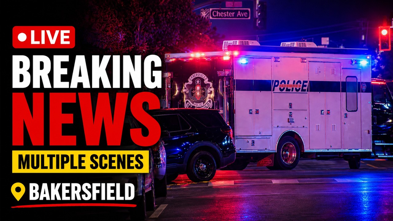 🛑LIVE: Bakersfield Police Activity & Breaking News Search 🛑 #police #news #scanner