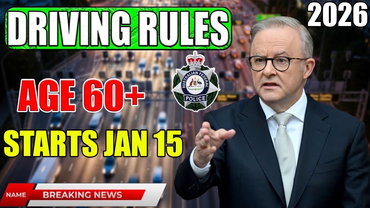 New Driving Rules for Seniors Over 60 (Effective January 15, 2026) | What Drivers Must Know