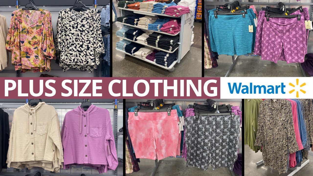 💕WALMART PLUS SIZE CLOTHING‼️WALMART SHOP WITH ME | WALMART PLUS SIZE FASHION | PLUS SIZE FASHION