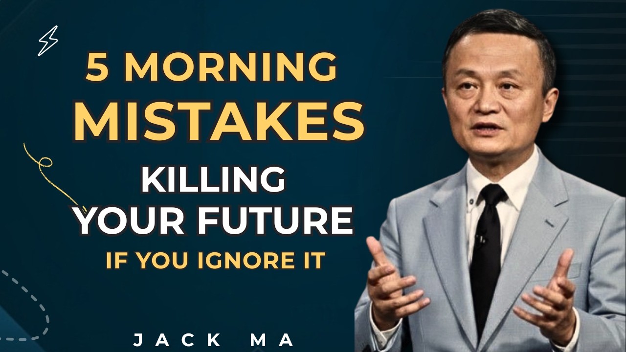 5 Morning Mistakes You're Making That Jack Ma Warns Against