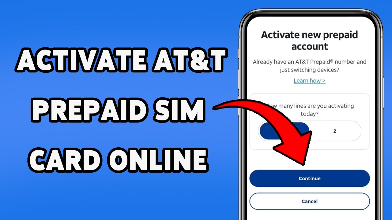 How To Activate AT&T Prepaid SIM Card Online | AT&T Prepaid Setup Guide 2025
