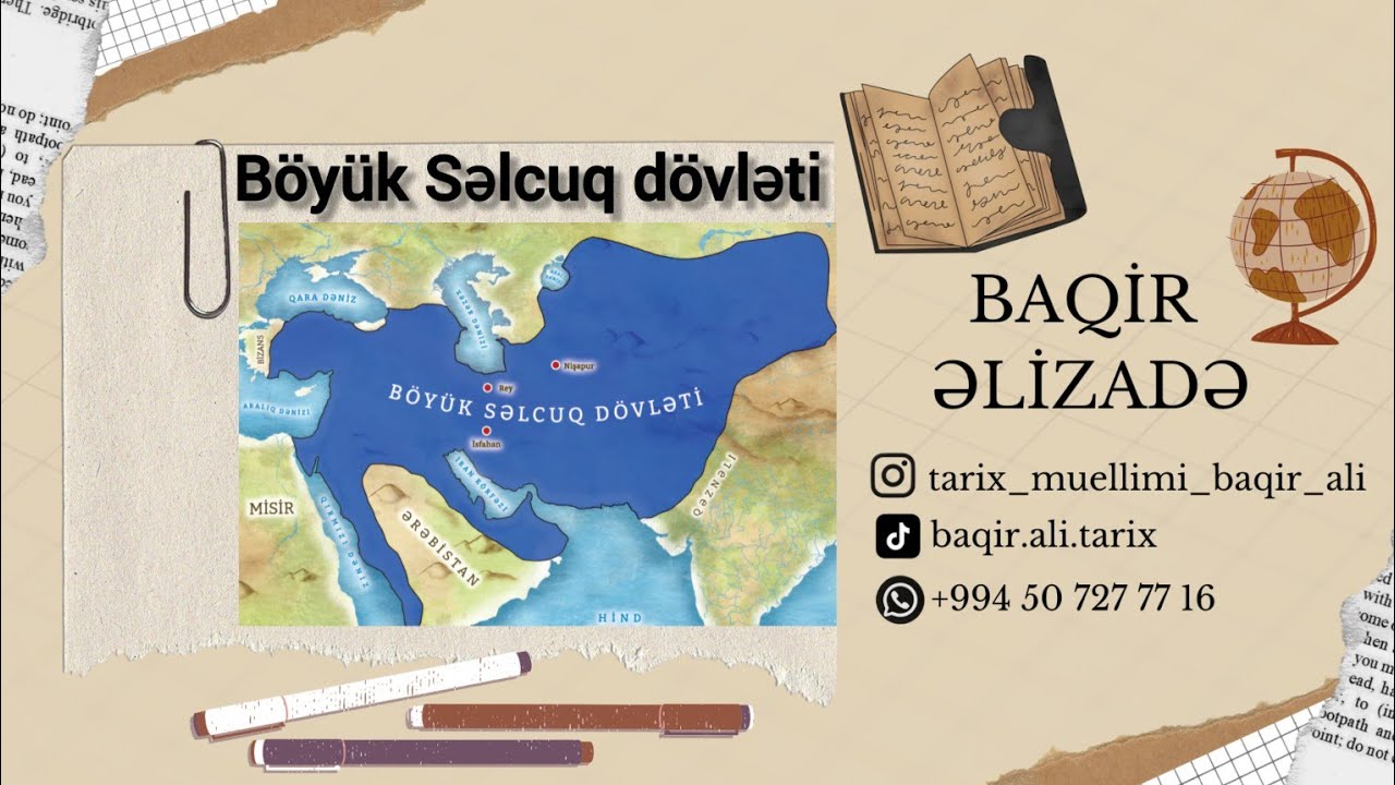 Böyük Səlcuq dövləti mövzusunun asan izahı.(2024-cü il)