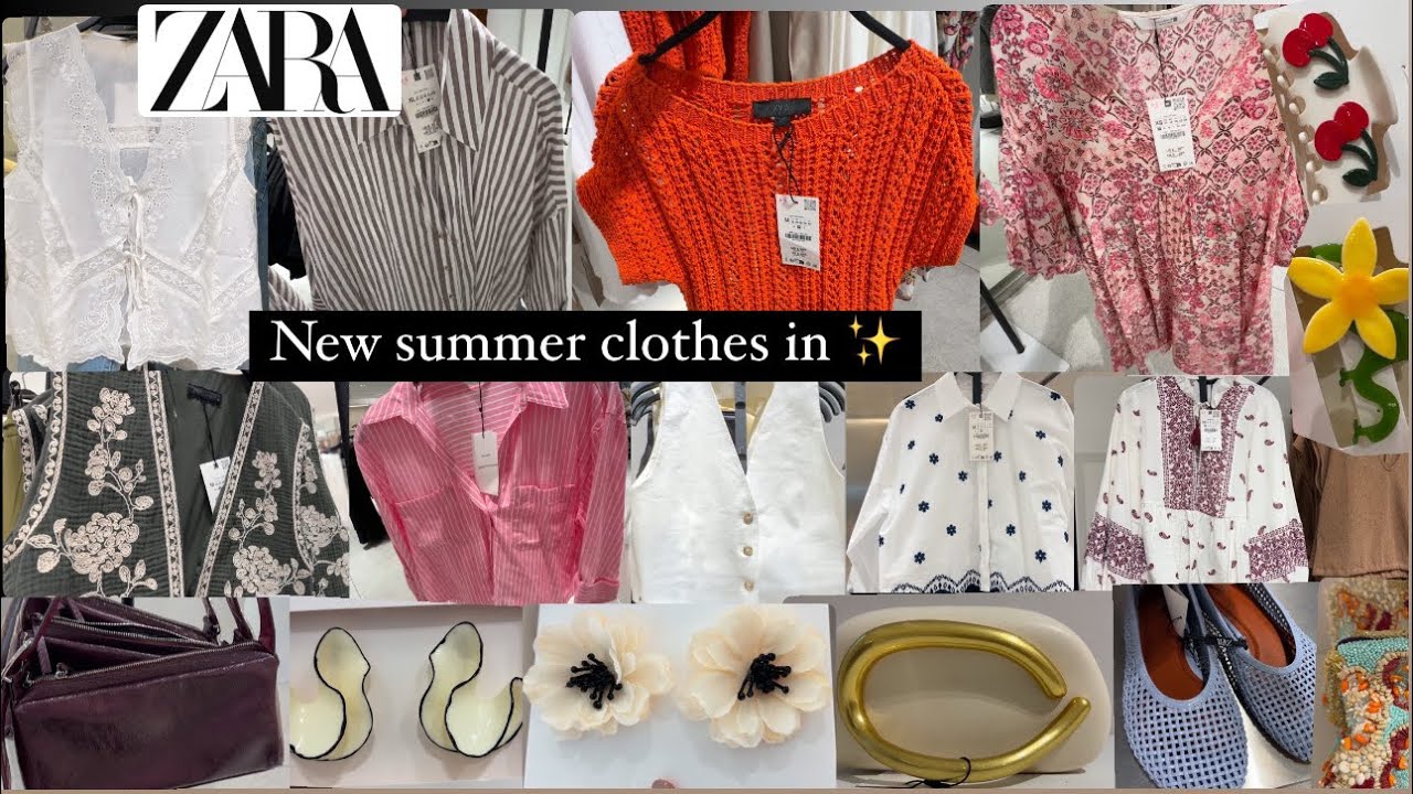 ZARA summer clothes in | New trend ZARA | Accessories and footwear | Affordable Price 🌞👗👠