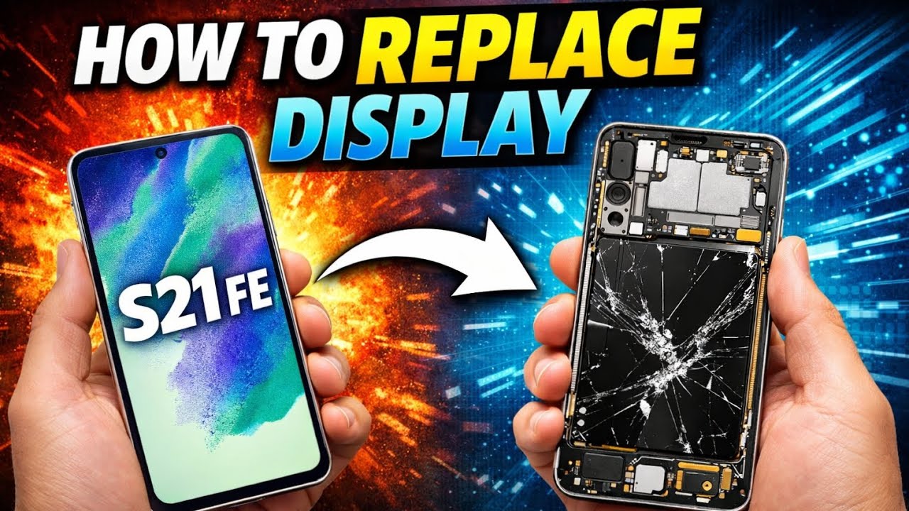 Samsung Galaxy S21 FE Display Repair | Display Replacement Step-by-Step 🔥