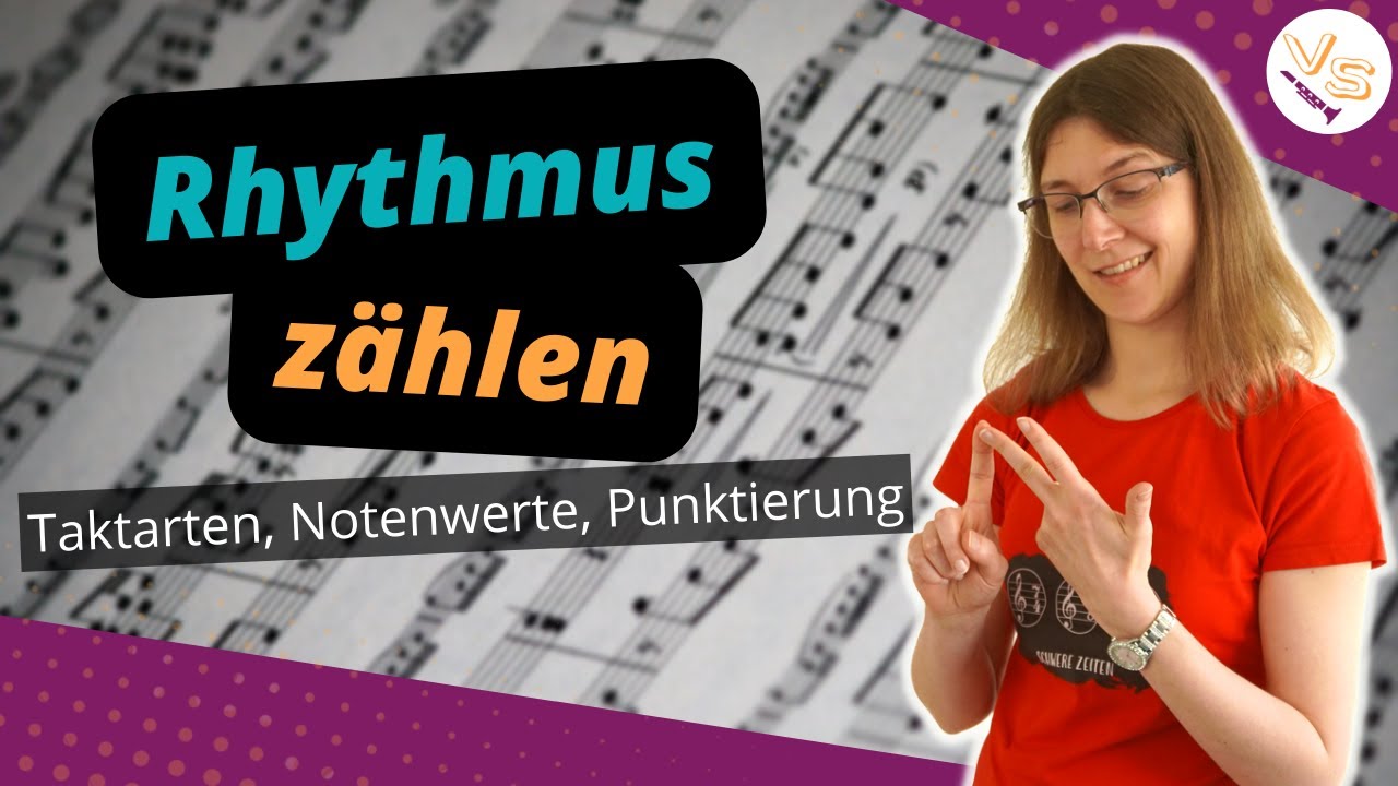 Rhythmus zählen in verschiedenen Taktarten | Online Klarinette Lernen
