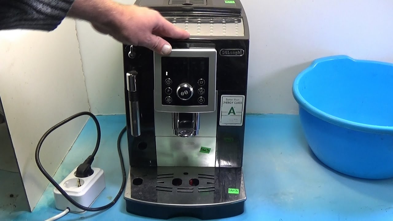 DELONGHI ECAM 23.210 не греет воду и выдает ошибку