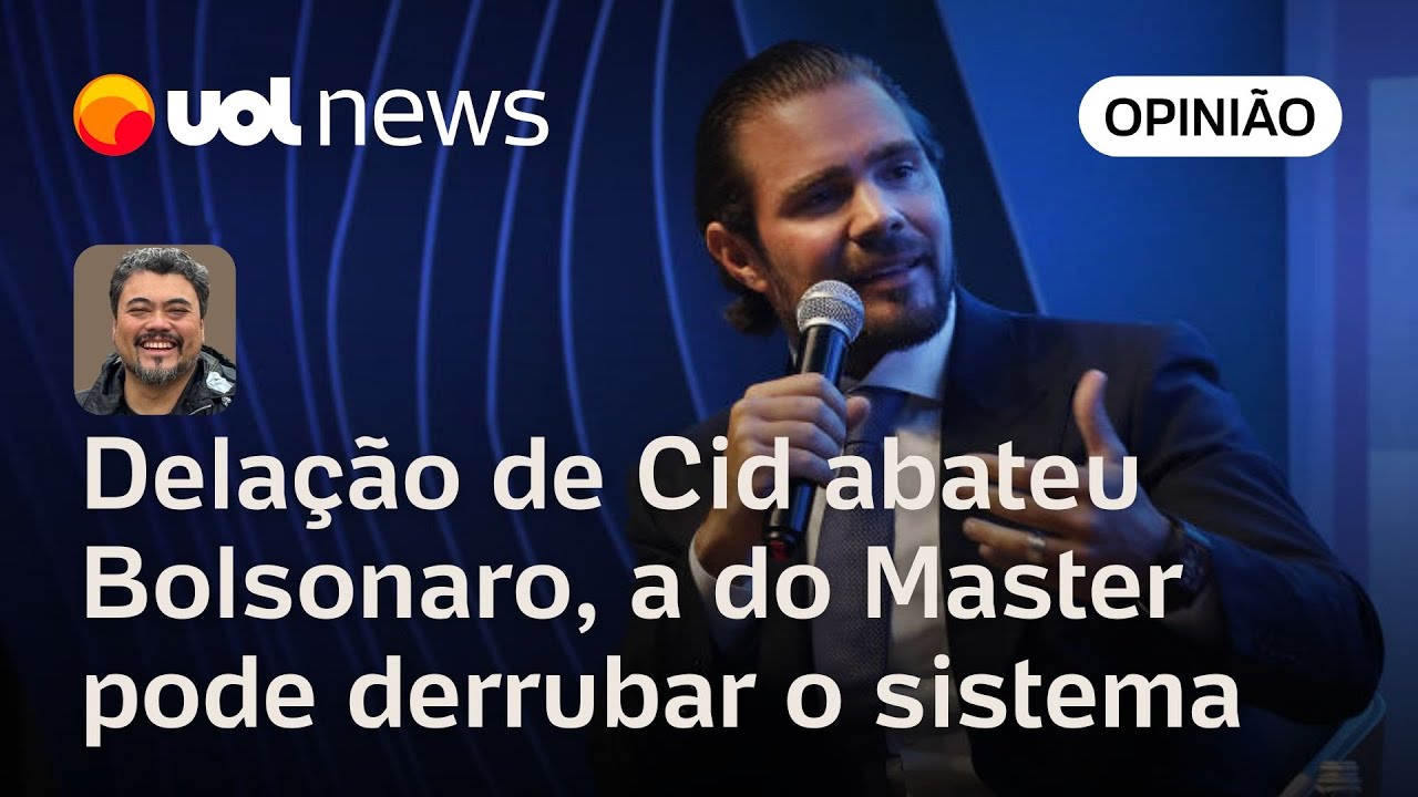 Delação de Mauro Cid abateu Bolsonaro, a do Banco Master pode derrubar o sistema | Sakamoto