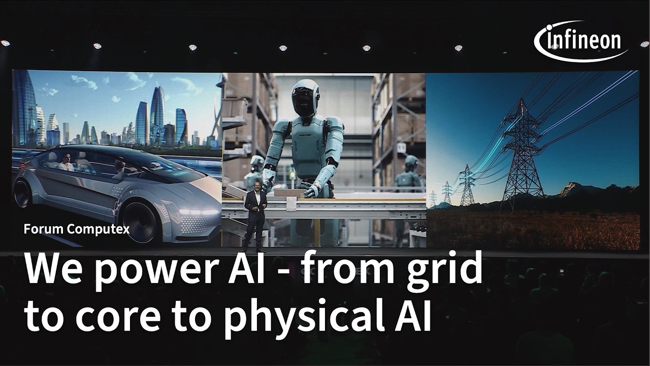 We Power AI - From Grid to Core to Physical AI | COMPUTEX Keynote | Infineon