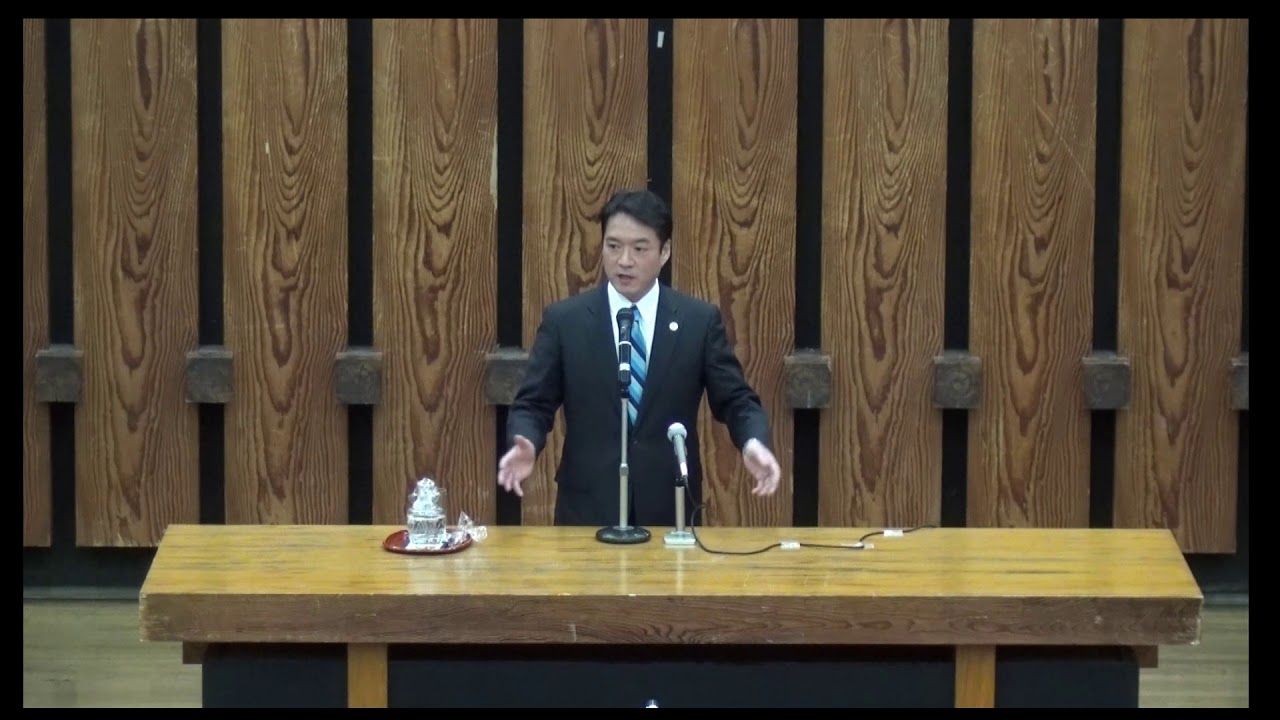 高知県　新規採用者職員辞令交付式　知事挨拶（平成31年4月1日）
