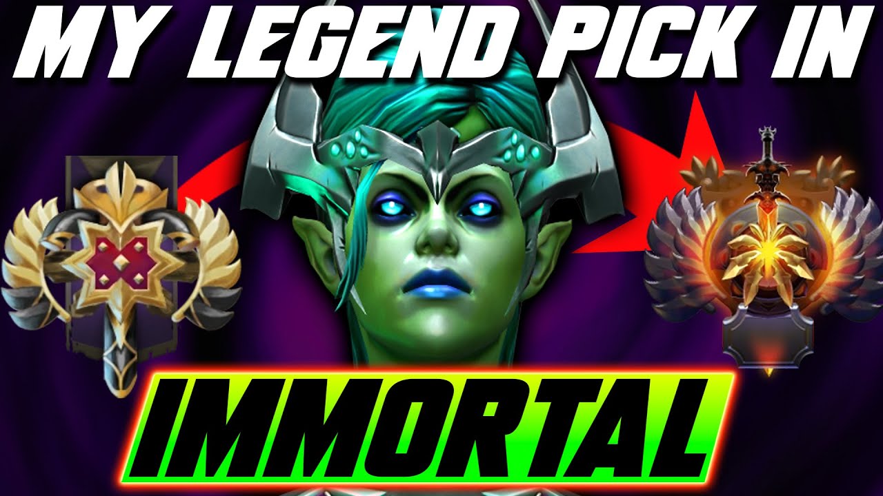 Haven't played DP since LEGEND... Let's play her in IMMORTAL! - Dota 2 - Grubby