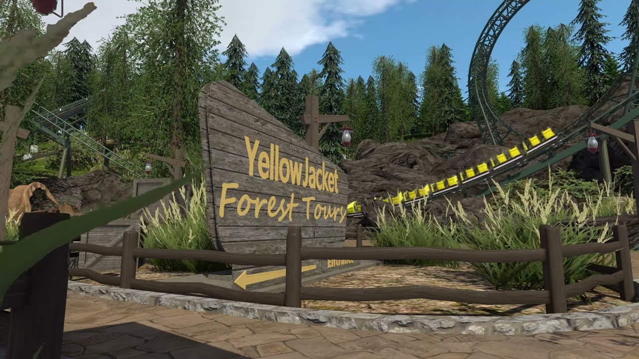 [Nolimits 2] Yellow Jacket - Schwarzkopf Looping Racer