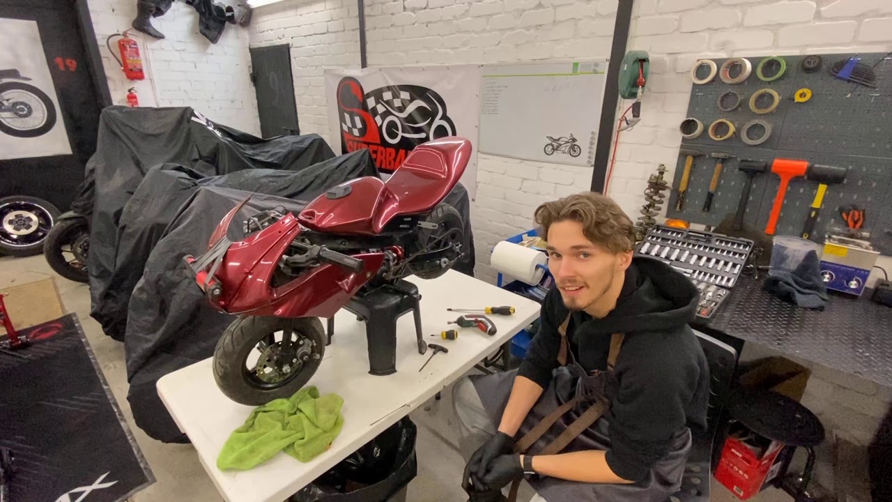 Pocket bike build part 4, new mini bike