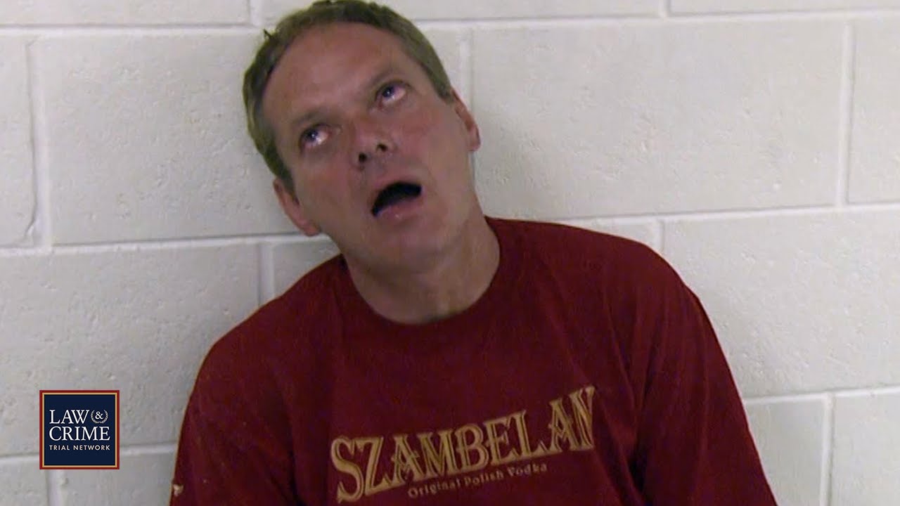 'They Laughed at Me!': Drunk Man Gets Hysterical During Jail Booking Process (JAIL)