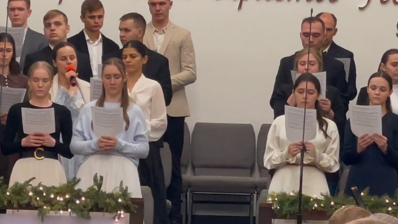 Мирно жизнь текла Иосифа с Марией - Рождество