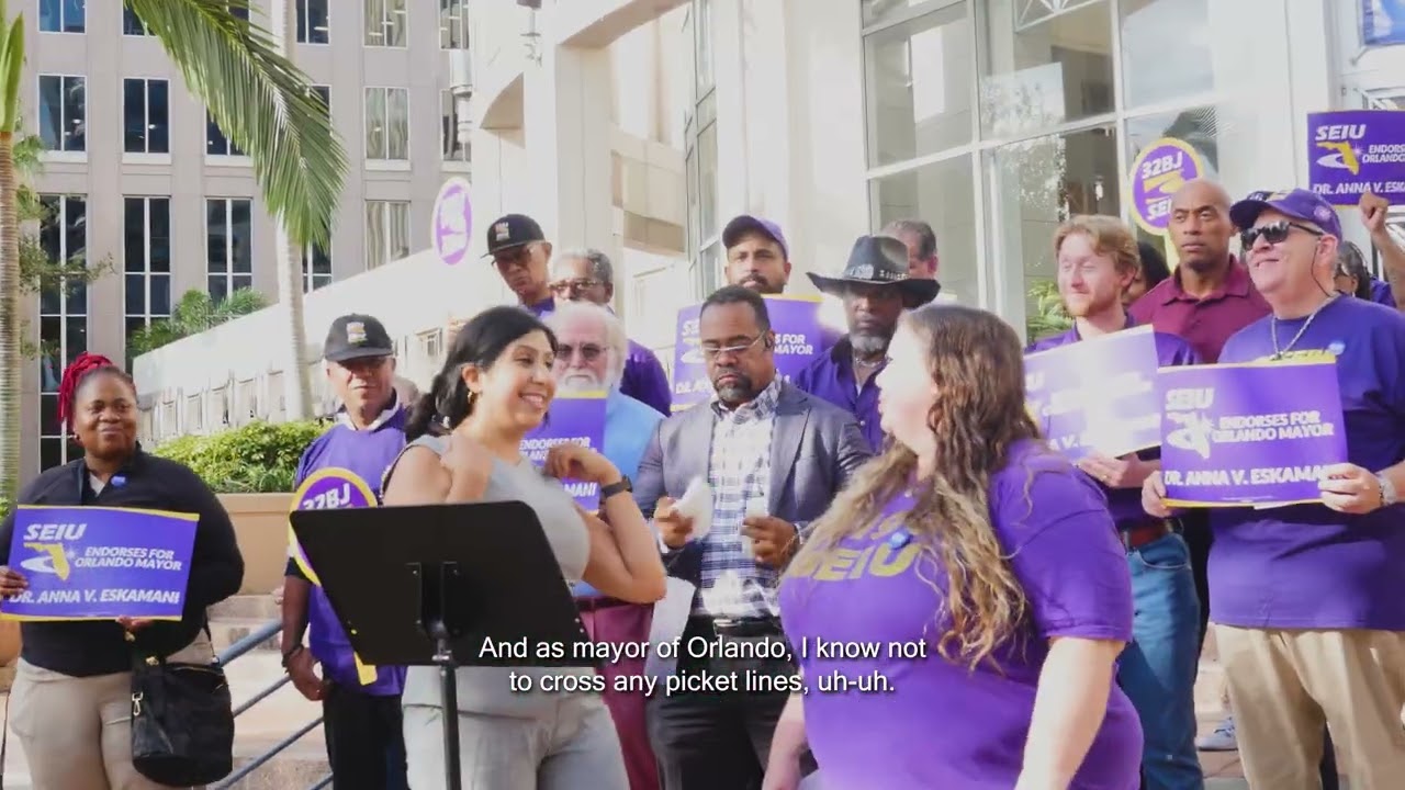 Rep. Eskamani Endorsed by SEIU