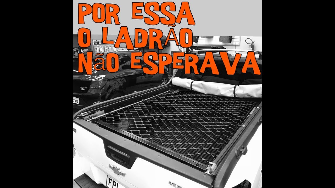 Rede Antifurto Retrátil para Caçamba - Dk136 Acessórios