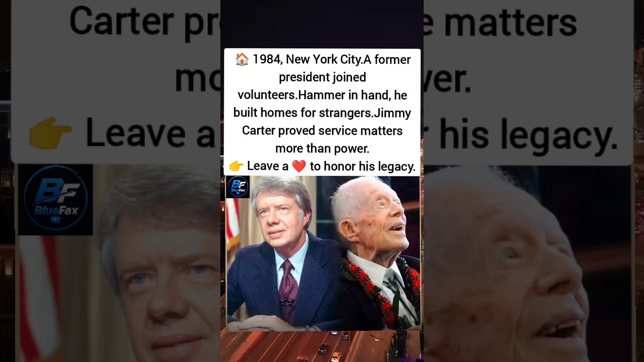 He Left Power and Picked Up a Hammer #habitatforhumanity #service #legacy #shorts