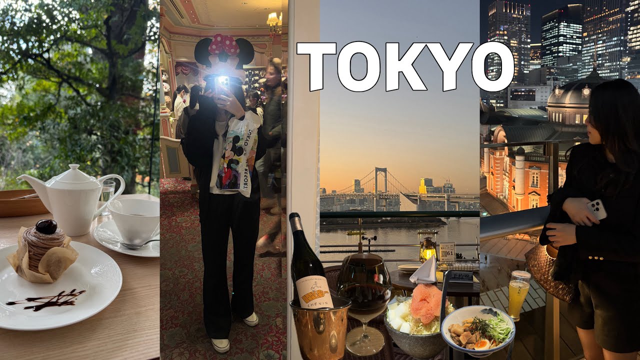 Tokyo vlog ep.1 | 일본 여행 만렙의 도쿄 추천 스팟 구글맵 공유 | 도쿄역 야경, 오다이바 노을스팟 | 쿠시카츠, 야키니쿠, 야키토리, Lp바, 와인바, 츠케멘 | 