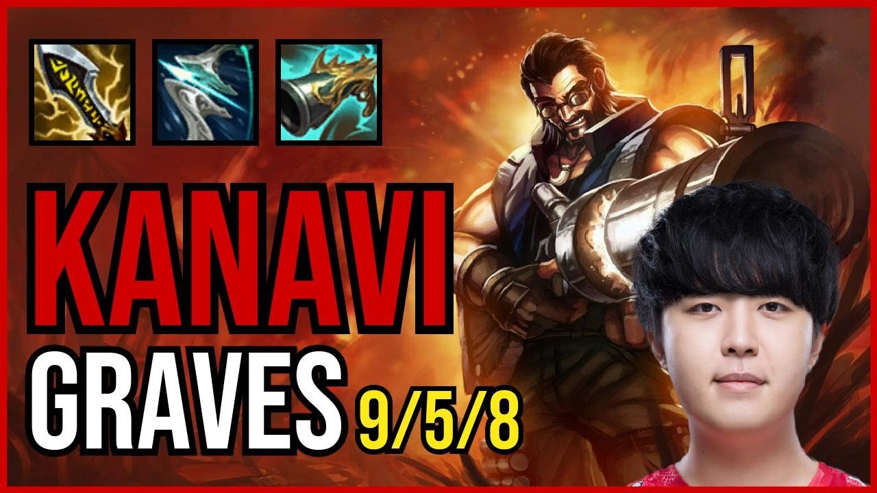 KANAVI - GRAVES vs KARTHUS Jungle - KR Master - Patch 11.5 QUADRAKILL