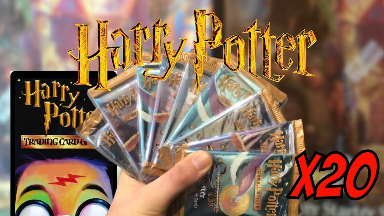 J’OUVRE DES CARTES HOLOGRAPHIQUES DANS 20 BOOSTER HARRY POTTER TCG WIZARDS OF THE COAST !!!QUIDDITCH