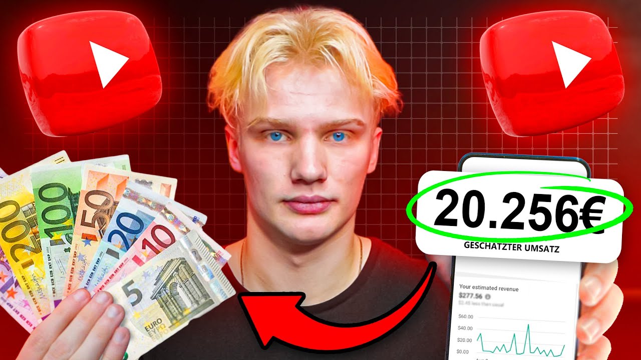 Wie man mit YouTube Shorts 3.500&euro;/Monat verdient (MIT BEWEIS)