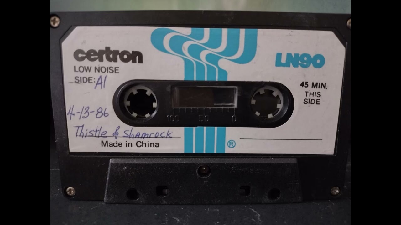 Thistle & Shamrock 4-13-86