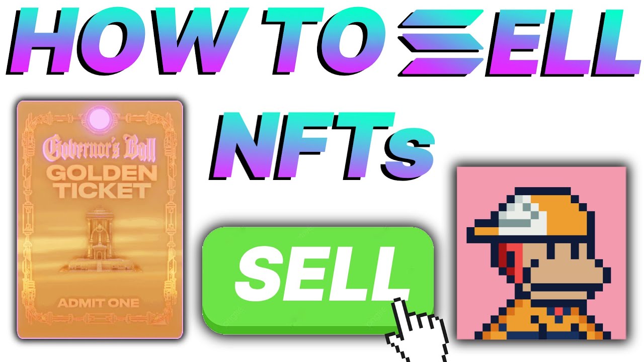 How to SELL NFT's (Solana)