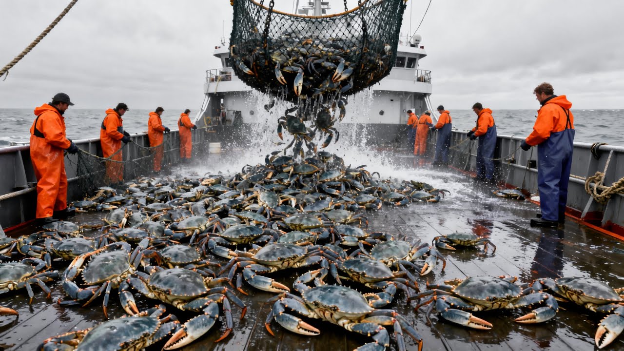 Fishing Ocean Crabs With Fishermen to Discover Why They Can Earn $100,000/Day | Fishing Documentary