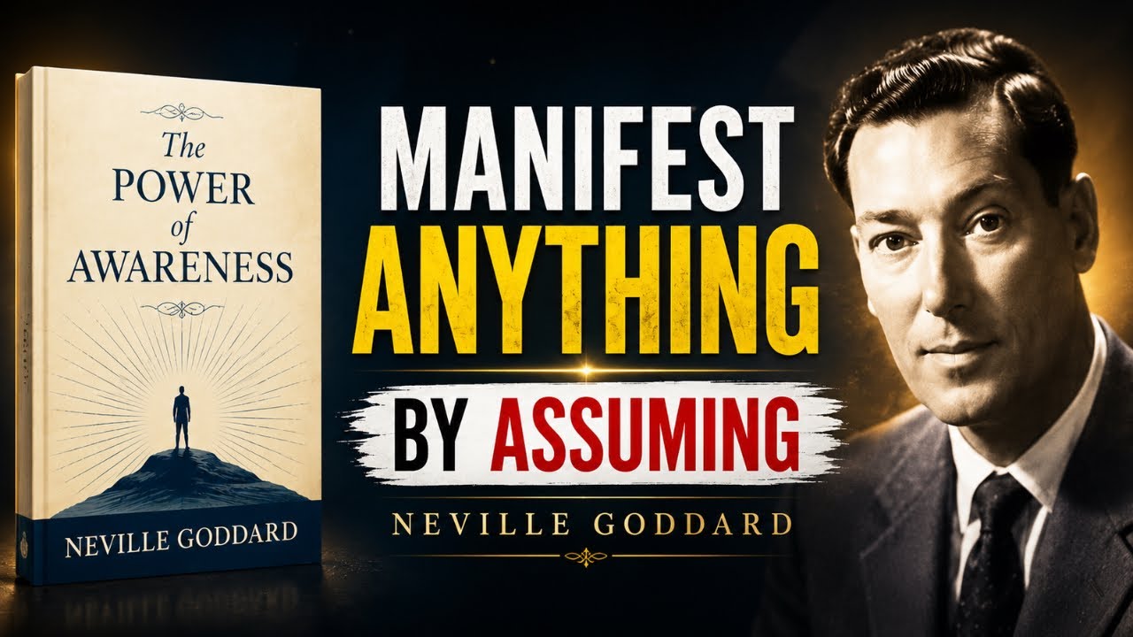Assume It & It Becomes Real: Neville Goddard’s Power of Awareness (Full Summary)