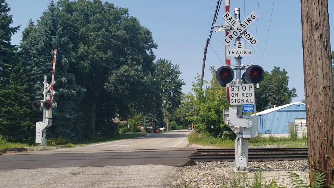Shook Road Railroad Crossing Tour, Romulus, MI.