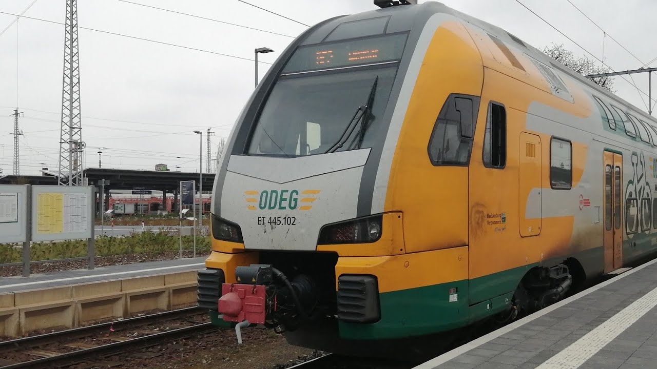 Mitfahrt von Berlin Zoologischer Garten bis Cottbus Hbf im ET 445 auf RE2